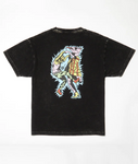 BOB MOLLEMA 1 T-SHIRT - LIGHT ACID BLACK