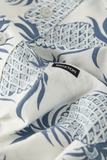 BRIXTON - CHARTER PRINT SHIRT - Off White Pineapple