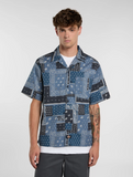DICKIES - GLANDORF SHORT SLEEVE SHIRT - Dynamic Blue