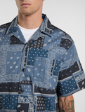 DICKIES - GLANDORF SHORT SLEEVE SHIRT - Dynamic Blue
