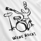 DEDICATED - TEE VADSTENA WINE ROCKS - White
