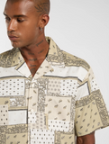 DICKIES - GLANDORF SHORT SLEEVE SHIRT - Egret
