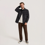 ROARK - DIABLO LONG SLEEVE FLANNEL - Black Stripes