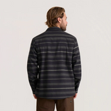 ROARK - DIABLO LONG SLEEVE FLANNEL - Black Stripes
