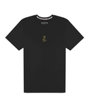 EMENTA - IKON STAMP T-SHIRT - Black/Gold