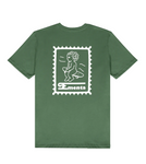 EMENTA - IKON STAMP T-SHIRT - Green/White