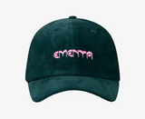 EMENTA - DOTS CORDUROY CAP - EverGreen