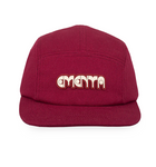 EMENTA - DOTS CANVAS CAP - Burgundy