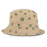 EMENTA - LISA REVERSIBLE BUCKET HAT - Forest Green