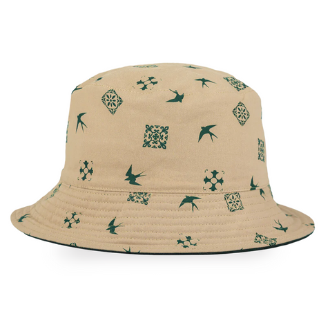 EMENTA - LISA REVERSIBLE BUCKET HAT - Forest Green
