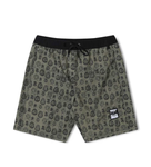 SWANS RUMINATION 18' SWIM TRUNK // BLACK SAGE