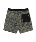 SWANS RUMINATION 18' SWIM TRUNK // BLACK SAGE