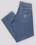BEYOND MEDALS - Fortunato Loose Jeans - Blue