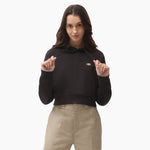 DICKIES - Women's Oakport Cropped Hoodie - Black