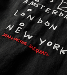 ROARK - Gonzo Camp Collar Shirt - Basquiat / Black