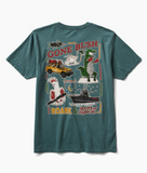 ROARK -  HOD POST CARD PREMIUM TEE - Forest