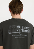 REVOLUTION - PRINTED TE / 1429 TUN - Black