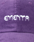 EMENTA - DOTS CORDUROY CAP - Lilac