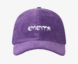 EMENTA - DOTS CORDUROY CAP - Lilac