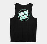 SANTA CRUZ - PARTIAL DOT VEST - Black / Mint