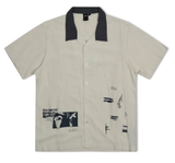 FORMER - MARILYN SHIFTING SS SHIRT - BONE STEEL