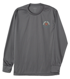 DARK SEAS - NAVIGATOR UV LS T-SHIRT - GRANITE GREY