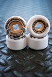 OJ - WHEELS 54mm DOUBLE DURO WHITE GUM HARDLINE 99a/95a