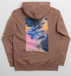 POETIC COLLECTIVE - PAINTING HOODIE // BROWN