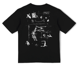 POETIC FEAR SKETCH T-SHIRT - BLACK