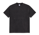 POLAR - CONTRAST TEE STROKE LOGO - Silver Black/Black
