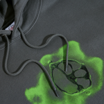 POLAR - DAVE HOODIE METAL LOGO - Graphite
