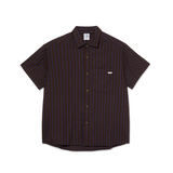 POLAR - MITCHELL SHIRT - Purple/Chocolate
