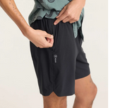 ROARK - SERRANO 7" ACTIVE STRETCH SHORTS - Black