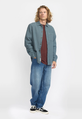 REVOLUTION - CASUAL SHIRT / 3997 - DustBlue