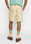 REVOLUTION - LINEN SHORTS / 4075 - OffWhite
