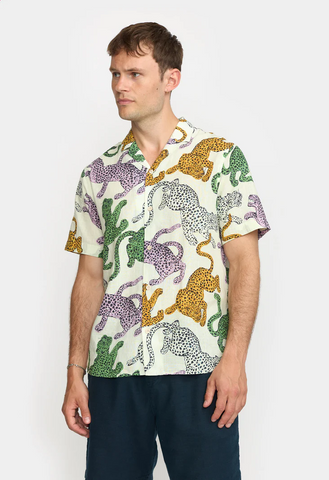 REVOLUTION - SHORT-SLEVEED CUBAN Shirt / 3171 - Multi