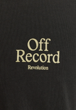 REVOLUTION - PRINTED T-SHIRT / 1389 REC - Black