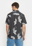 SHORT-SLEEVED CUBAN SHIRT / 3168 - Black