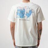 RIPNDIP - HEAVEN AND HELL TEE - Bone