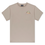 RIPNDIP - NERMAL S THOMPSON POCKET TEE - Tan