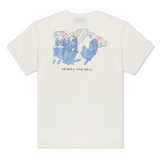 RIPNDIP - HEAVEN AND HELL TEE - Bone