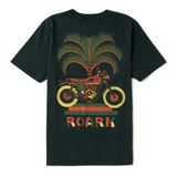 ROARK - MOTO PALM PREMIUM TEE - Washed Black