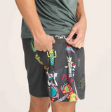 ROARK - SERRANO 7" ACTIVE STRETCH SHORTS - H.O.D Charcoal