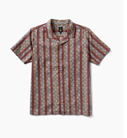 ROARK - GONZO CAMP COLLAR SHIRT - Sunburst