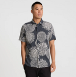 ROARK - BLESS UP BREATHABLE STRETCH SHIRT - Black Floral