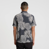 ROARK - BLESS UP BREATHABLE STRETCH SHIRT - Black Floral