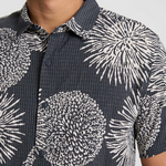 ROARK - BLESS UP BREATHABLE STRETCH SHIRT - Black Floral