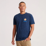 ROARK - RUCKSACK RAMBLERS PREMIUM TEE - Navy