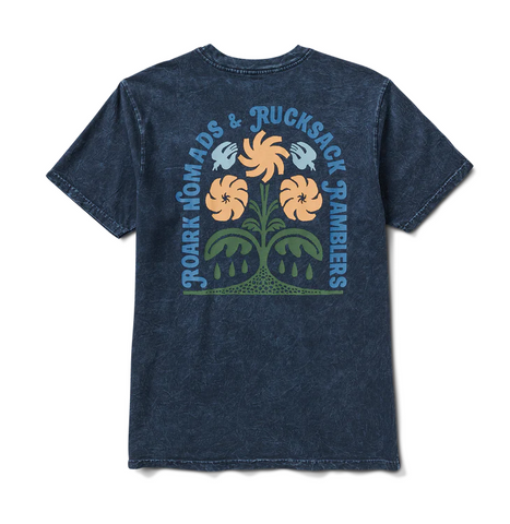 ROARK - RUCKSACK RAMBLERS PREMIUM TEE - Navy