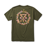 ROARK - BUSH BLOOM PREMIUM TEE - Military